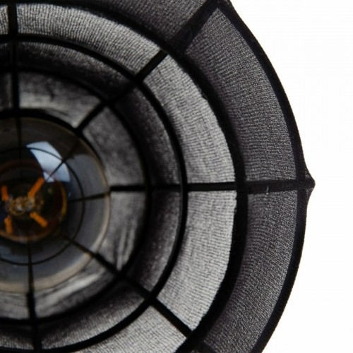 Bigbuy Home Потолочный светильник Синтетическая ткань Чёрный Металл image 3