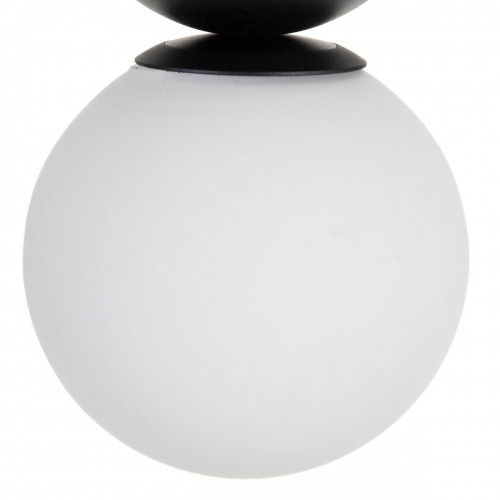 Bigbuy Home Потолочный светильник Стеклянный Металл Белый 18 x 18 x 36 cm image 3