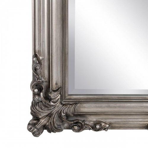 Bigbuy Home Зеркало 56 x 4 x 172 cm Стеклянный Деревянный Серебряный image 3
