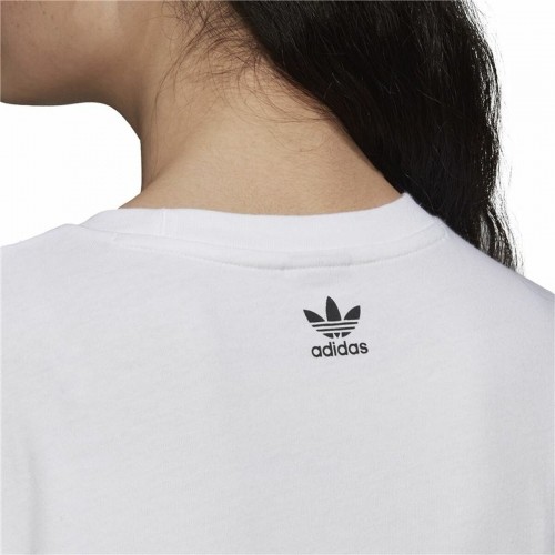 Women’s Short Sleeve T-Shirt Adidas Big Logo image 3