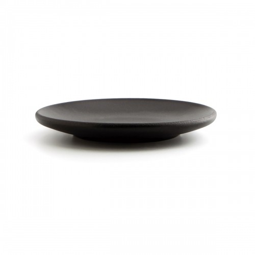Плоская тарелка Anaflor Vulcano Мясо Кафель Чёрный 25 cm (8 штук) image 3