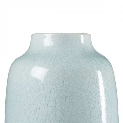 Vase 22,5 x 22,5 x 39,5 cm Ceramic Turquoise image 3