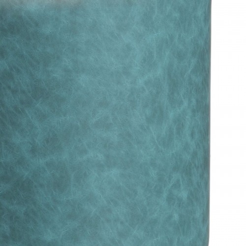 Bigbuy Home Пуф Темно-синий Искусственная кожа 38 x 38 x 42 cm DMF image 3