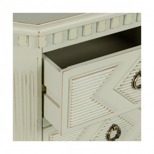 Nightstand 45 x 36 x 66 cm Wood Cream DMF image 3