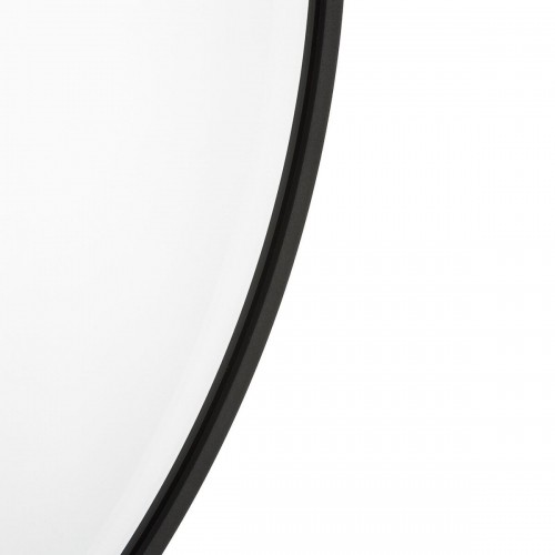 Bigbuy Home Настенное зеркало 40 x 2,8 x 40 cm Стеклянный Чёрный Алюминий image 3