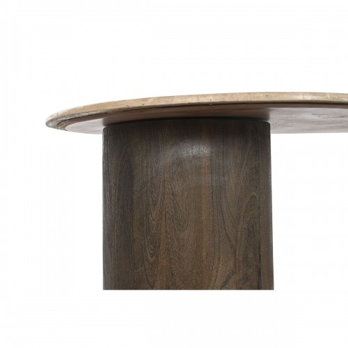 Кофейный столик DKD Home Decor 120 x 70 x 53 cm Алюминий Камень Древесина манго image 3