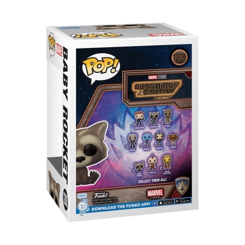 FUNKO POP! Vinyl: Фигурка Guardians of The Galaxy 3 - Baby Rocket image 3