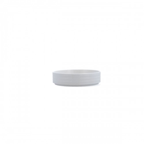 Bowl Ariane Artisan Ø 14 cm Ceramic White (4 Units) image 3