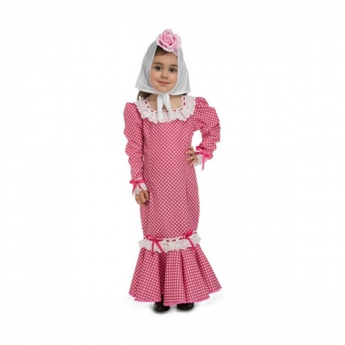 Costume for Babies My Other Me Madrilenian Woman Pink (4 Pieces) image 3