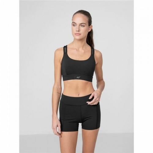 Sports Bra 4F Black Yoga image 3