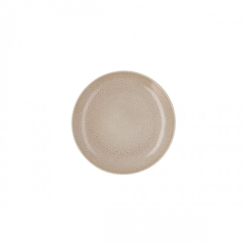 Плоская тарелка Ariane Porous Керамика Бежевый Ø 21 cm (12 штук) image 3
