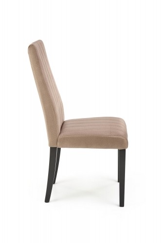 Halmar DIEGO 2 chair, black / Monolith 09 (beige) image 3