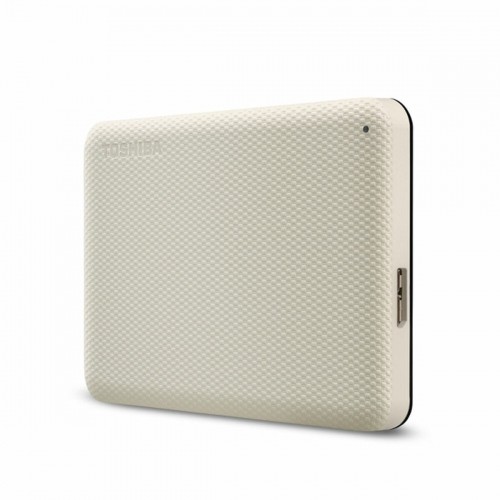 External Hard Drive Toshiba CANVIO ADVANCE Beige White 4TB USB 3.2 Gen 1 image 3