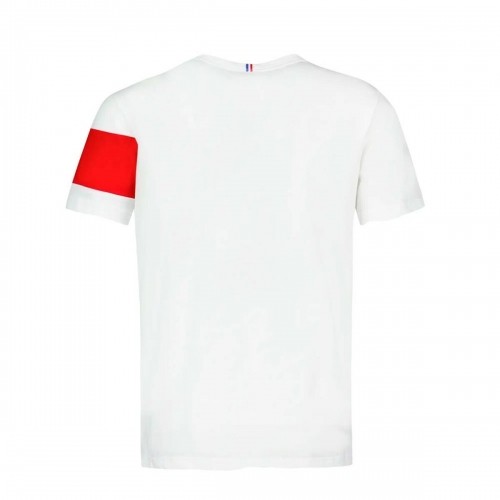 Vīriešu Krekls ar Īsām Piedurknēm TRI TEE SS Nº1 M NEW OPTCAL  Le coq sportif 2310012 Balts image 3