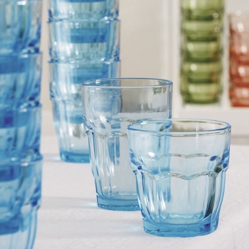 Glass Bormioli Rocco Rock Bar Blue Glass 270 ml (24 Units) image 3