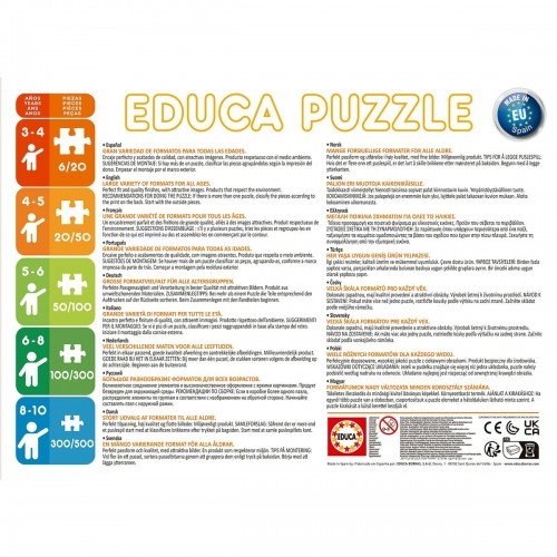 4-Puzzle Set Educa Disney image 3