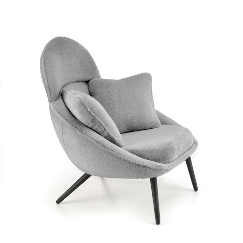 Halmar MERRY leisure chair, grey image 3
