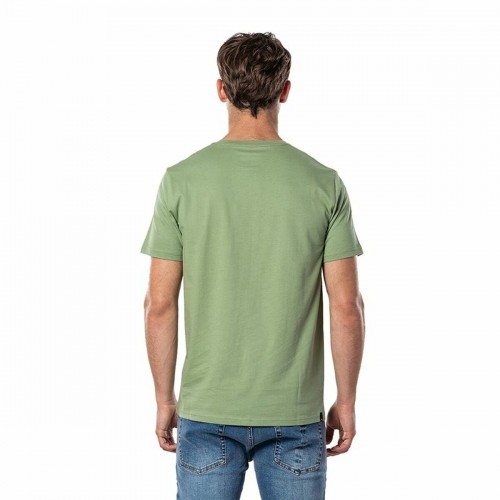 Vīriešu Krekls ar Īsām Piedurknēm Rip Curl Hallmark Zaļš image 3