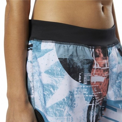 Sports Shorts for Women Reebok Wor Moonshift Sky blue image 3