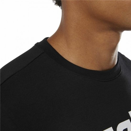 Vīriešu Krekls ar Īsām Piedurknēm Reebok Classic Vector Melns image 3