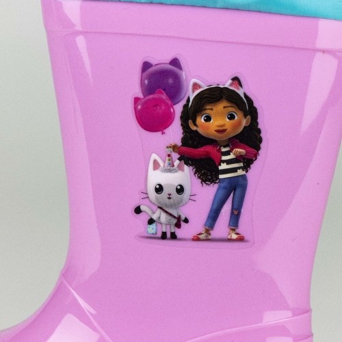 Children's Water Boots Gabby's Dollhouse Pink image 3