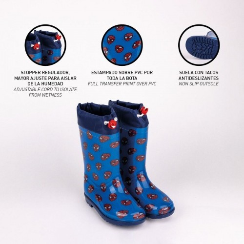 Children's Water Boots Spider-Man Blue image 3