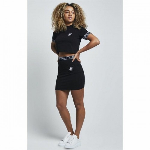 Tennis skirt SikSilk Elastic Black (36) image 3