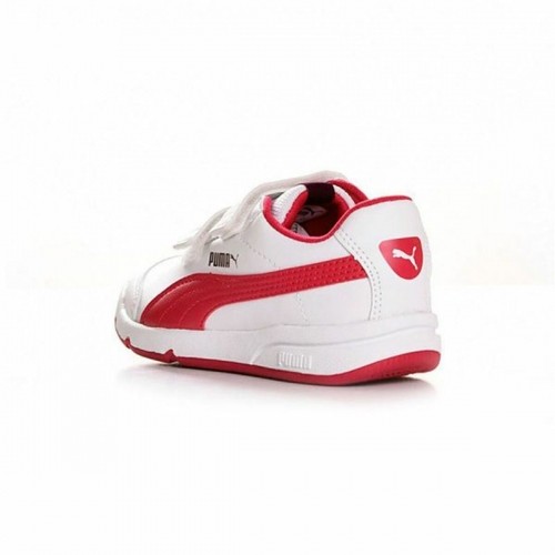 Children’s Casual Trainers Puma  Stepfleex 2 SL V PS Red White image 3