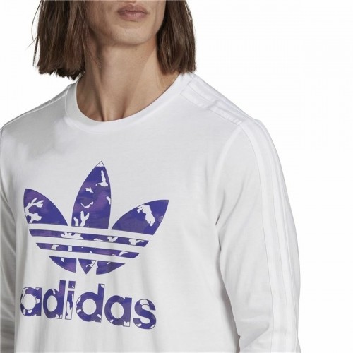 Футболка с длинным рукавом мужская Adidas Originals Camo STR Белый image 3