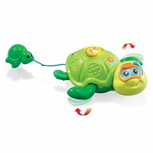 Vannas Istabas Rotaļlietas Vtech Baby Mother Turtle and Baby Swimmer zem ūdens image 3