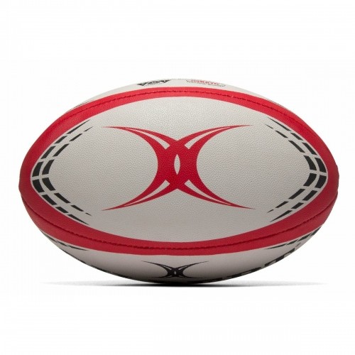 Rugby Ball Gilbert G-TR4000 White 28 cm Red image 3