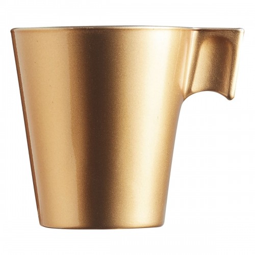 Cup Luminarc Flashy Golden 80 ml Glass image 3