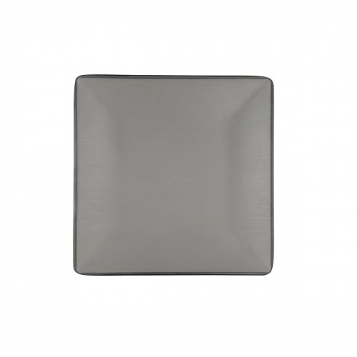 Плоская тарелка Bidasoa Gio 21,5 x 21,5 cm Pelēks Plastmasa image 3