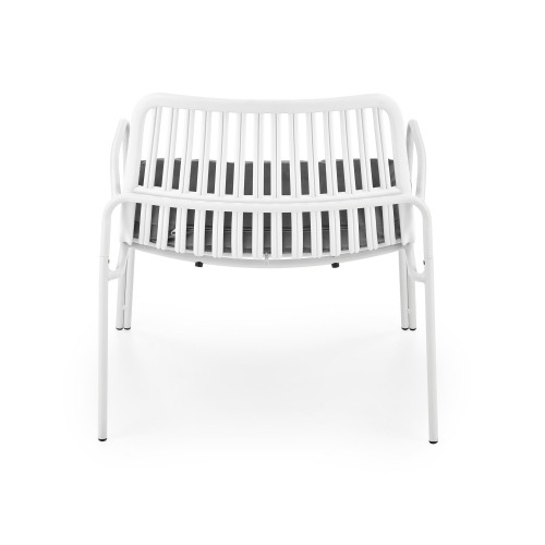 Halmar MELBY leisure chair, white / grey image 3