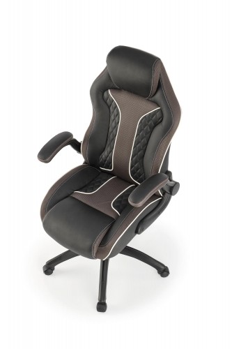 Halmar HAMLET chair, black / grey image 3