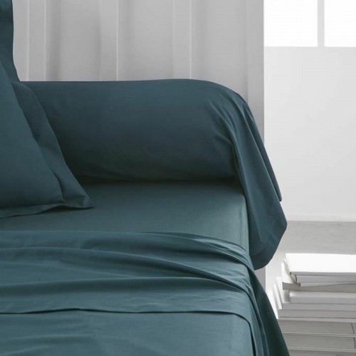 Pillowcase TODAY Essential Emerald Green 45 x 185 cm Turquoise Green image 3