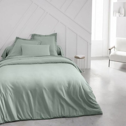 Fitted bottom sheet TODAY Essential Light Green 140 x 200 cm image 3