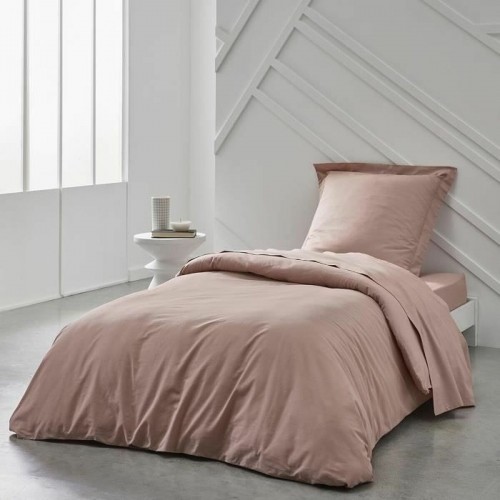 Fitted bottom sheet TODAY Essential Light Pink 90 x 190 cm image 3