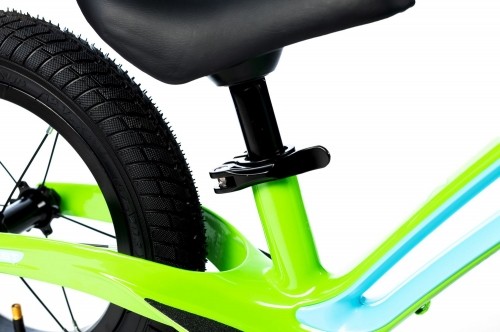 Balansēšanas velosipēds Karbon First green-blue image 3