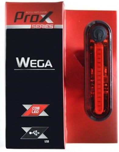 Aizmugurējais lukturis ProX Wega COB USB image 3