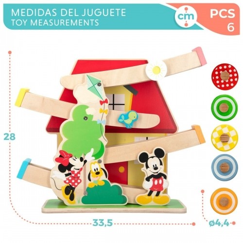 Koka Trase ar Rampām Automašīnai Disney 33,5 x 28 x 9,5 cm 5 Daudzums 4 gb. image 3