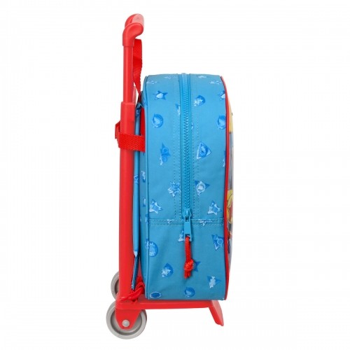 Школьный рюкзак с колесиками SuperThings Rescue force Синий 22 x 27 x 10 cm image 3