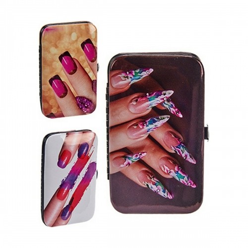 Manicure Set Plastic Nails (12 Units) image 3