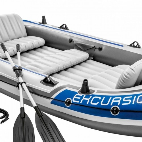Inflatable Boat Intex Excursion 5 Blue White 366 x 43 x 168 cm image 3