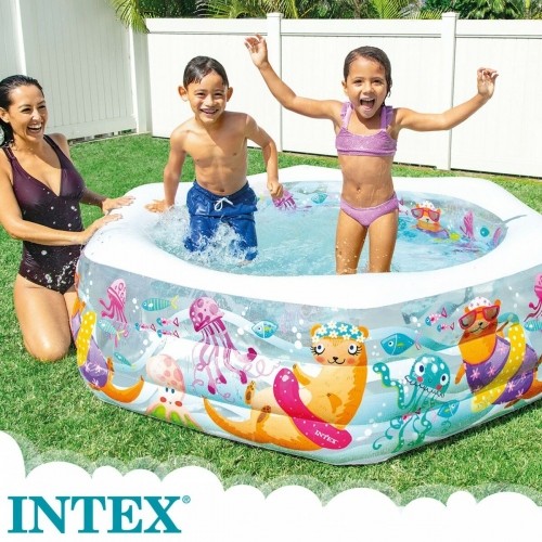 Inflatable pool Intex Acuario 510 L 191 x 61 x 178 cm (3 Units) image 3