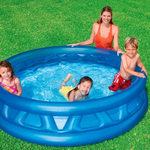 Inflatable Paddling Pool for Children Intex Blue Circular 790 L 188 x 46 x 188 cm (3 Units) image 3