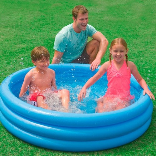 Inflatable Paddling Pool for Children Intex Blue Rings 330 L 147 x 33 cm (6 Units) image 3