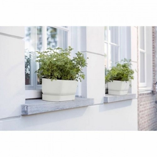 Planter Elho   White 50 cm Plastic image 3