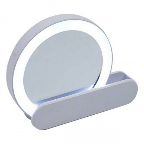 Berilo spogulis LED Licht 9 x 2 x 10 cm Balts ABS (12 gb.) image 3