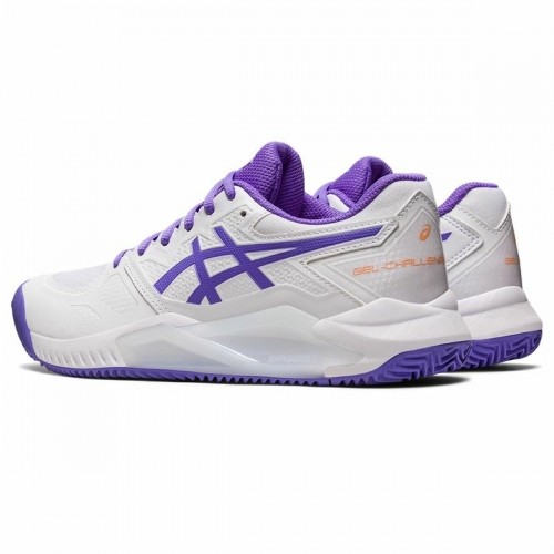 Women's Tennis Shoes Asics Gel-Challenger 13 Clay White image 3